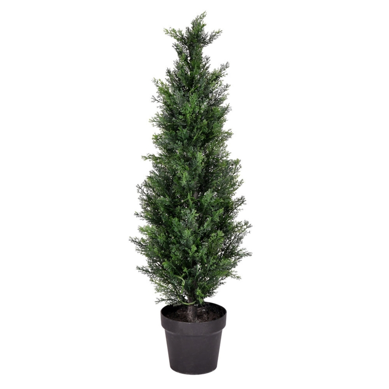 Artificial Cedar Tree In Pot UV