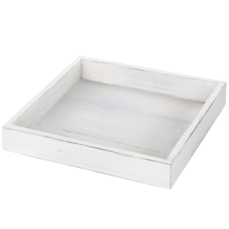 Baine Solid Wood Centerpiece Tray
