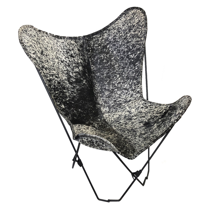 Banjarbaru Slipcovered Leather Accent Chair