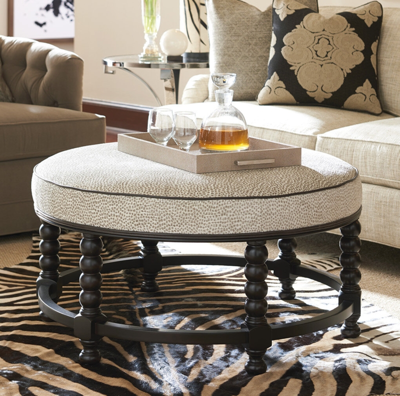 Barclay Butera Upholstery Upholstered Ottoman