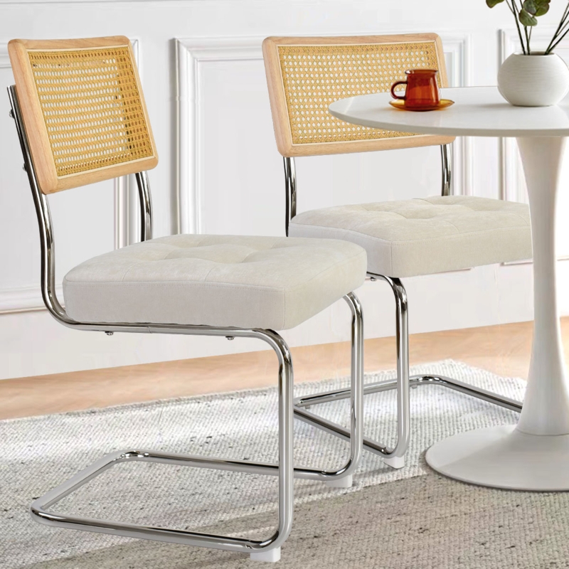 Bende Rattan Tufted Dining Chair