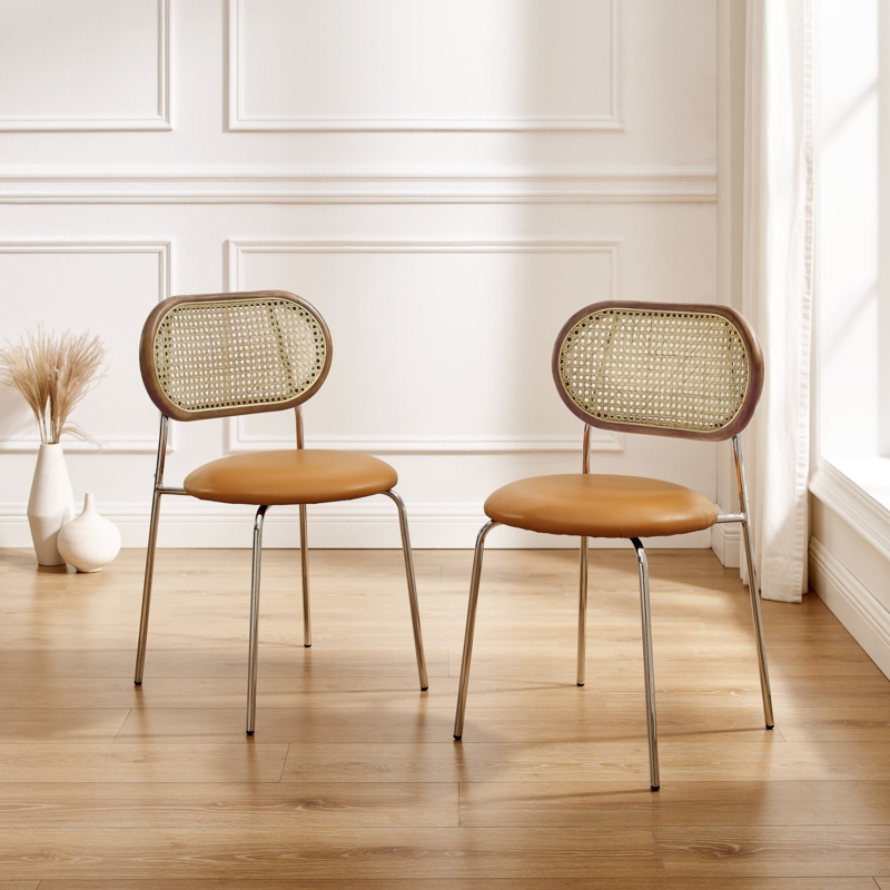 Bowyer Faux Leather Upholstered Side Chair