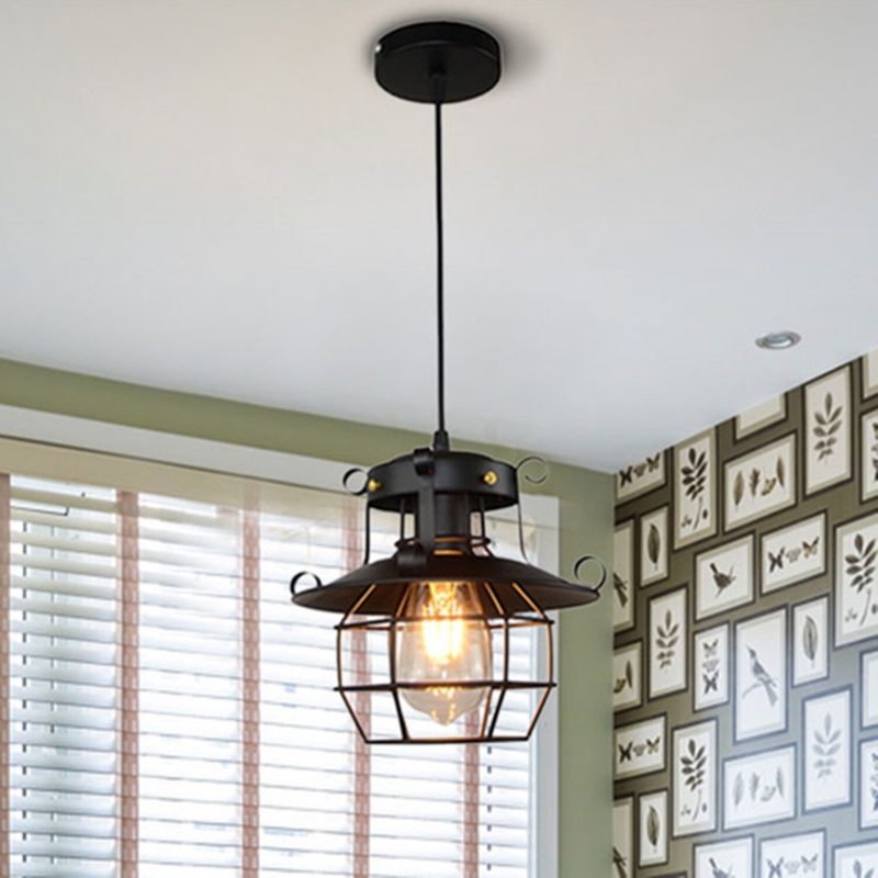 Brookmere 1 - Light Black Lantern Pendant