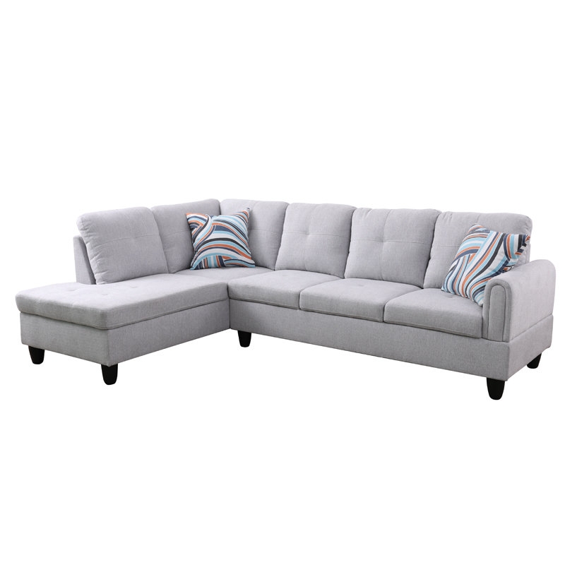 Budwin 2 - Piece Upholstered Sectional