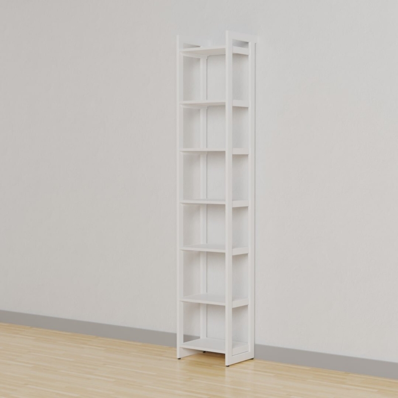 California Closets The Everyday System 87" H X 16" W Etagere Bookcase