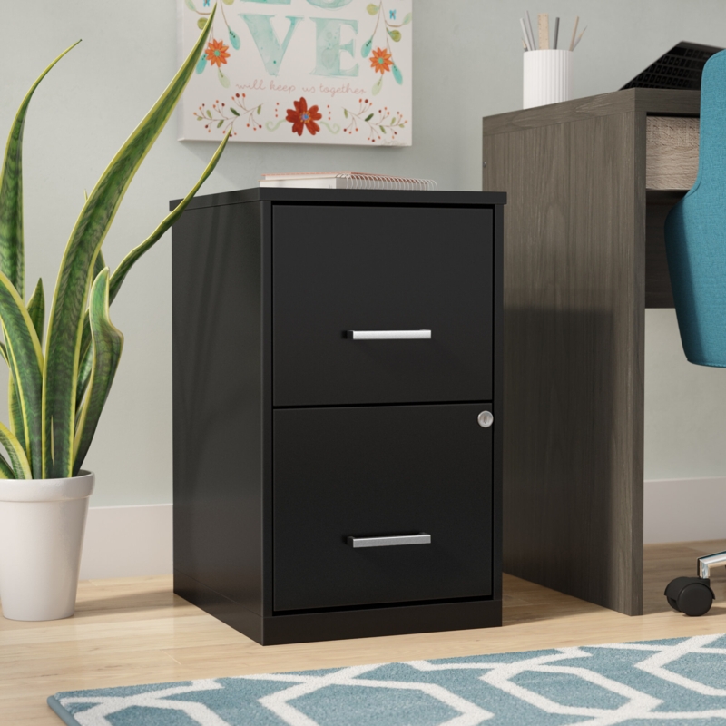 Carson 14.3'' Wide 2 -Drawer Steel File Cabinet