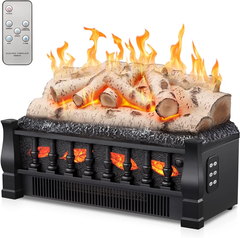 Caryssa 11.51'' H X 20.53'' W X 8.56'' D Electric Fireplace Stove With Remote Control