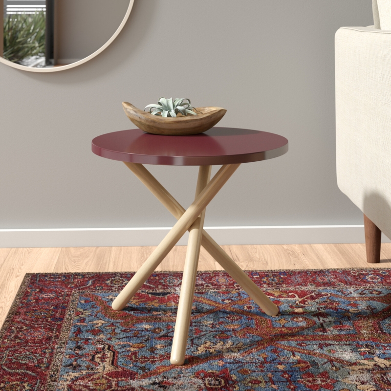Cason Cross Legs End Table