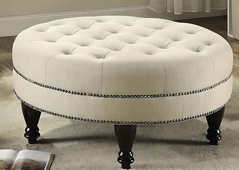 Chamness Upholstered Ottoman