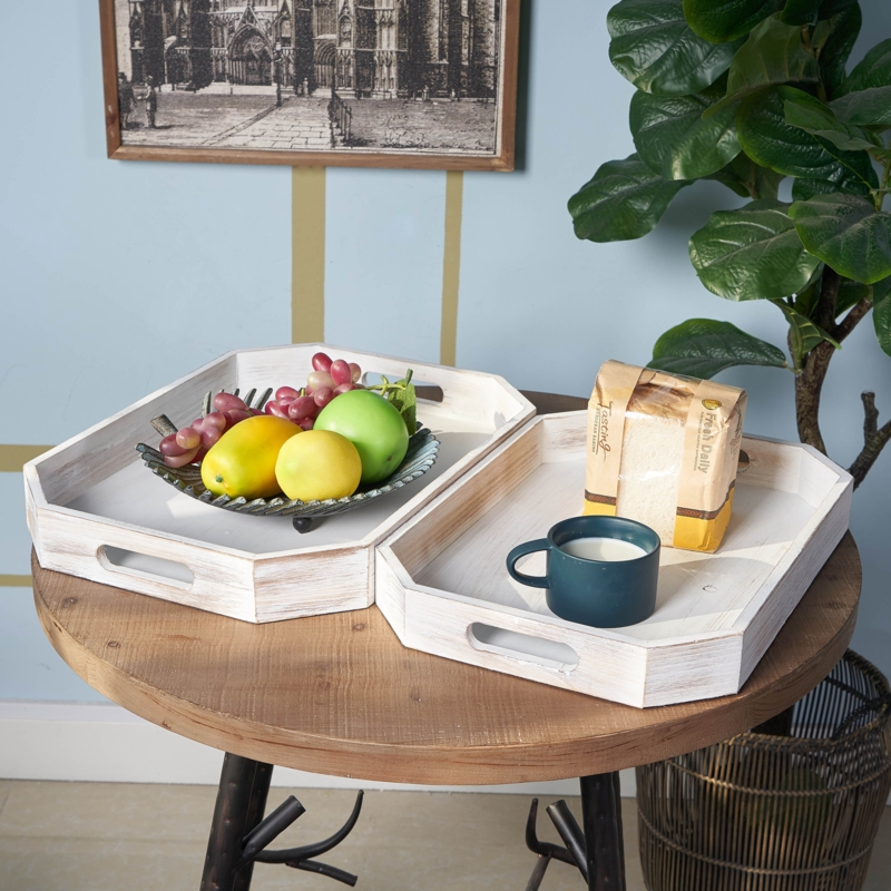 Christoph Octagonal Serving Tray Set