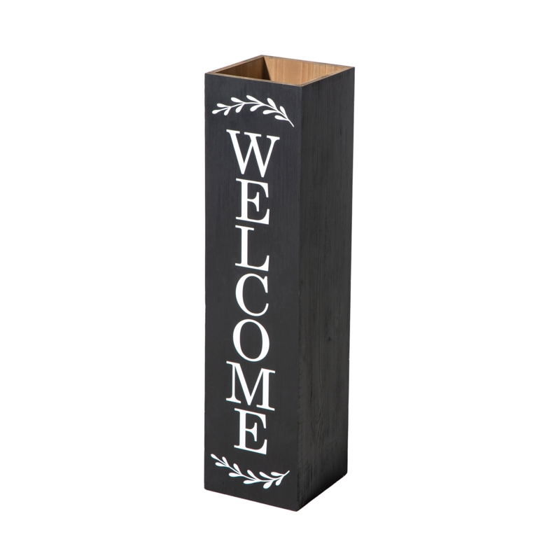 Collton Double Sided Wooden "WELCOME PORCH" Porch Sign