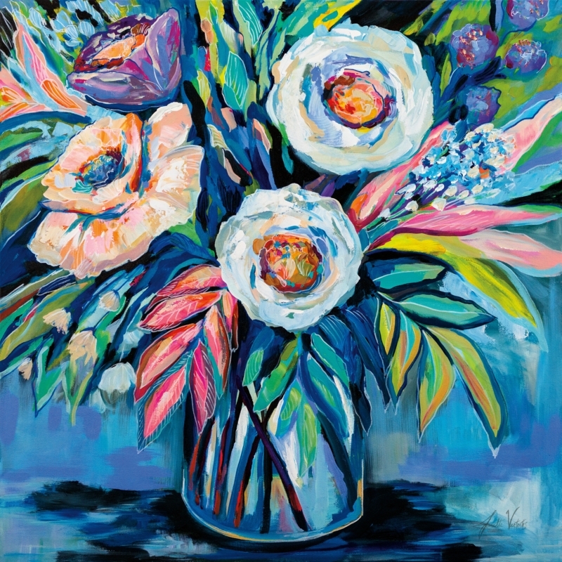 " Confetti " Painting on Canvas