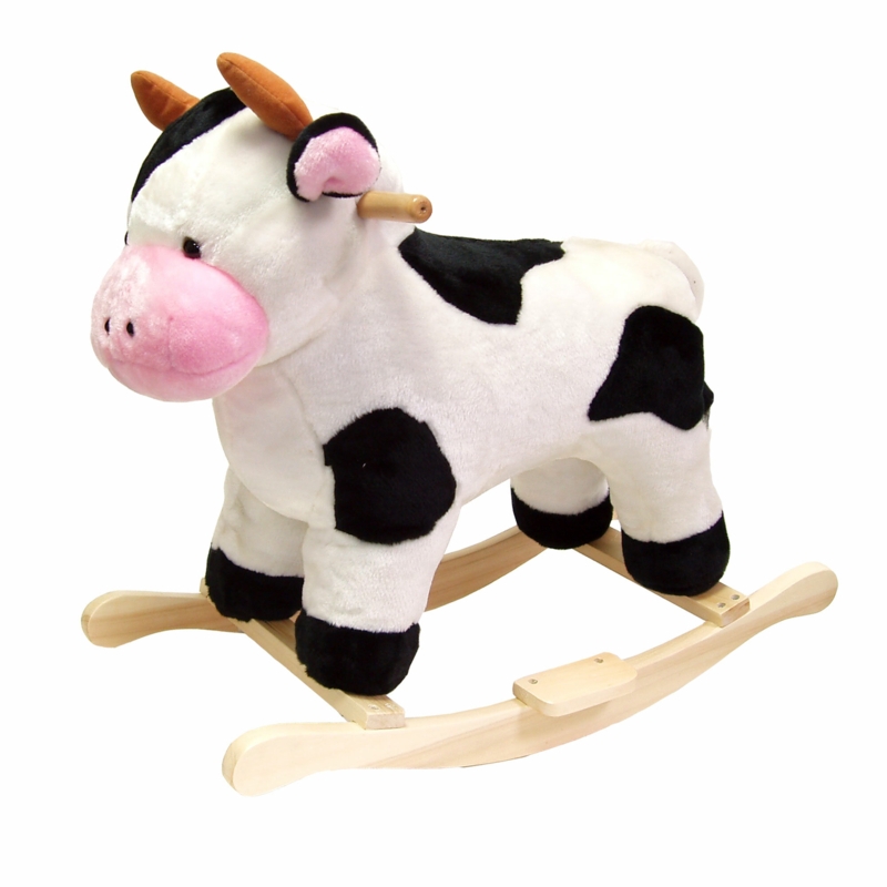 Cow Plush Rocking Animal