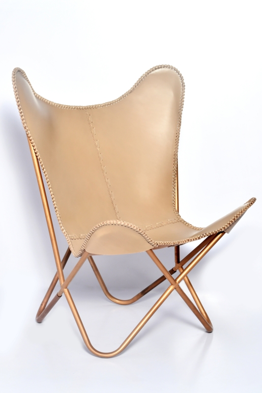 Crampton Faux Leather Accent Chair