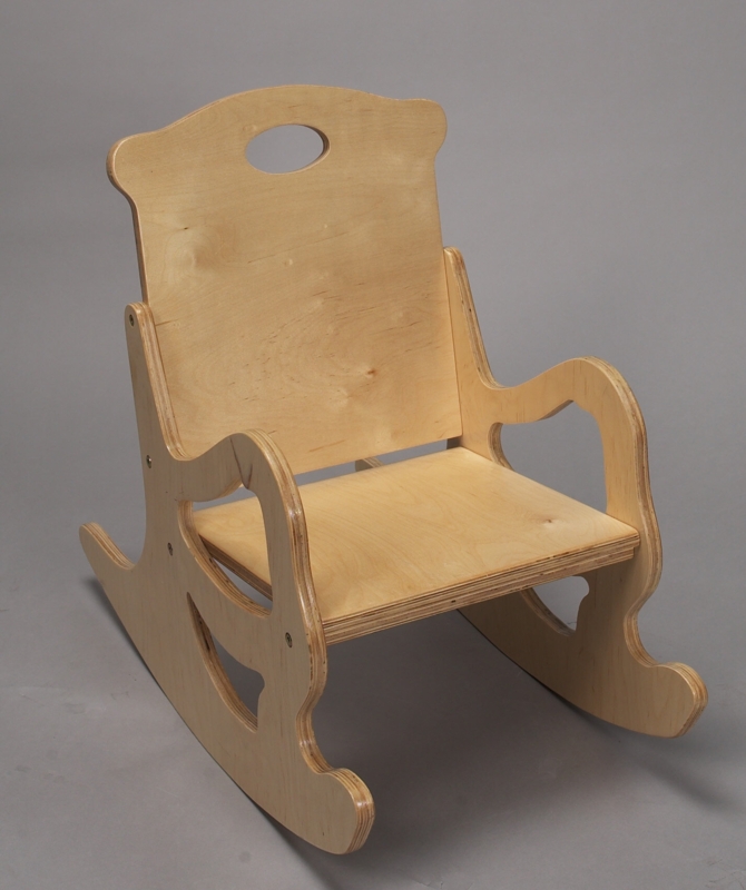 Damore Kids Rocking Chair and Ottoman