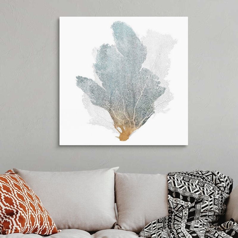 Delicate Coral II by Isabelle Z - Painting Print on Canvas