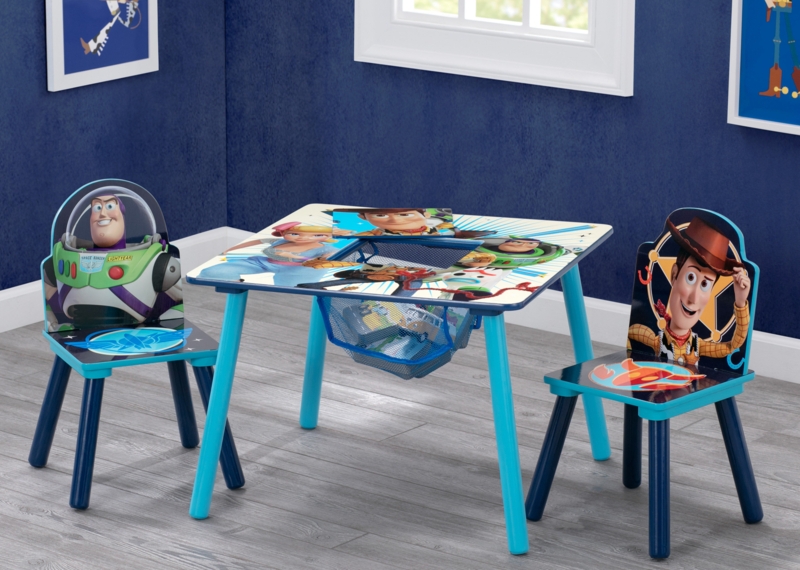 Disney Pixar Toy Story Kids 3 Piece Writing Table and Chair Set | Foter