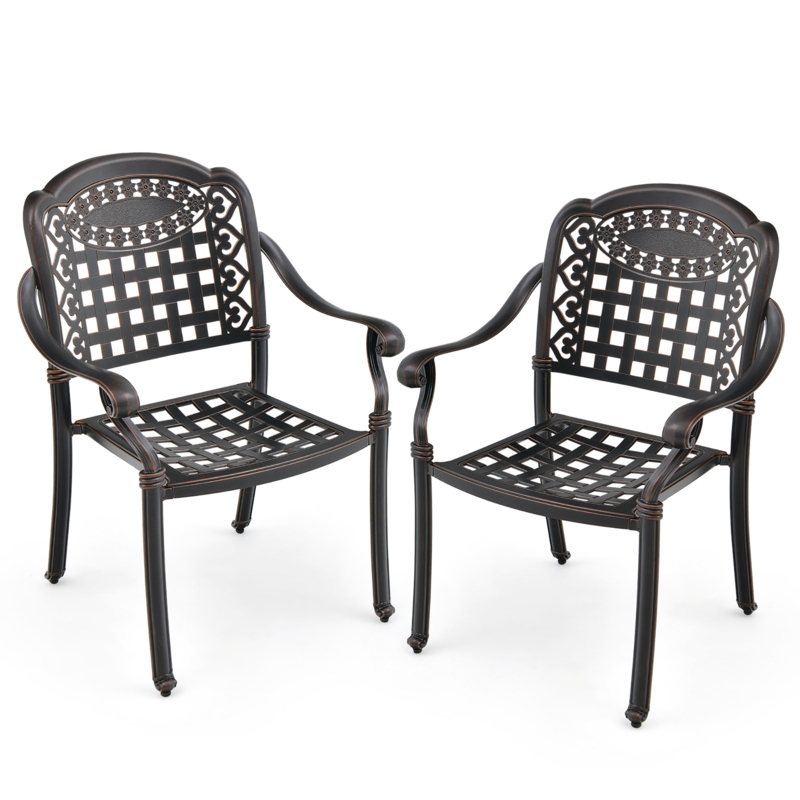 Erkin Outdoor Stacking Dining Armchair