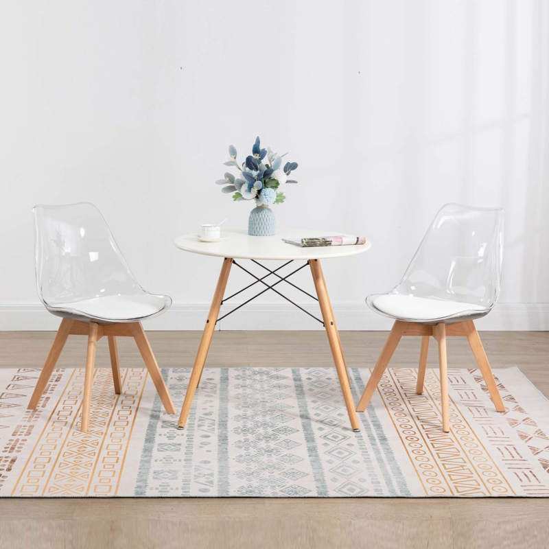 Fashank Clear Dining Chair