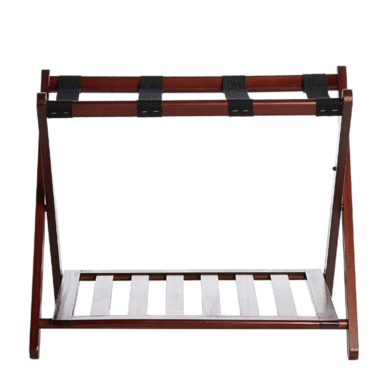 Folding Manufactured Wood Luggage Rack