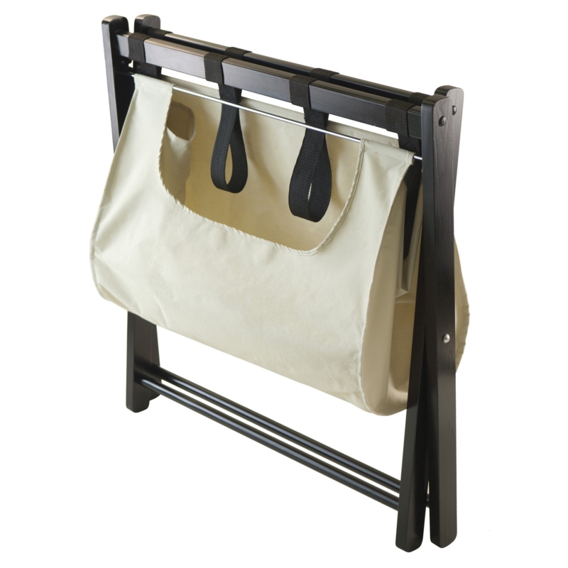 Folding Wood Luggage Rack