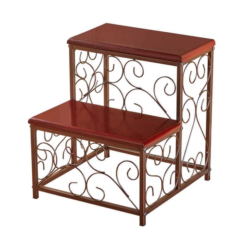 Furnary 2 - Step Wood Lightweight Step Stool