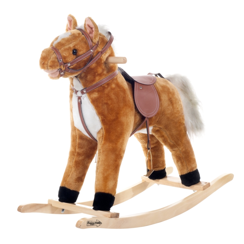 Happy Trails Plush Rocking Horse