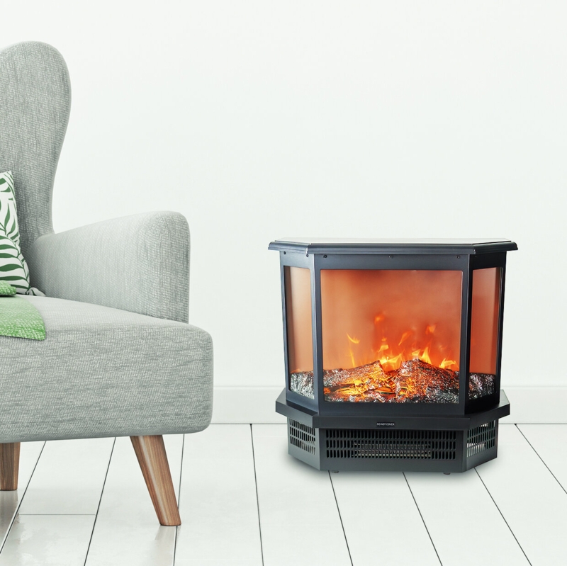 Hiawatha 22" Freestanding Electric Fireplace
