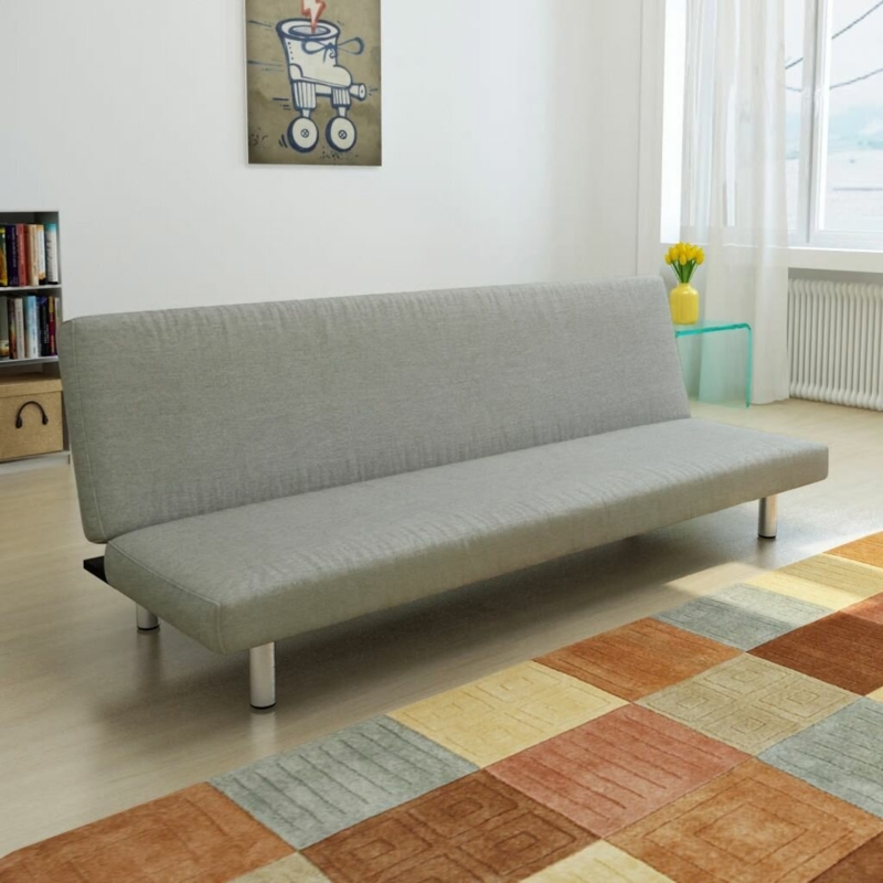Hoder Queen 66'' Upholstered Loose Convertible Sofa