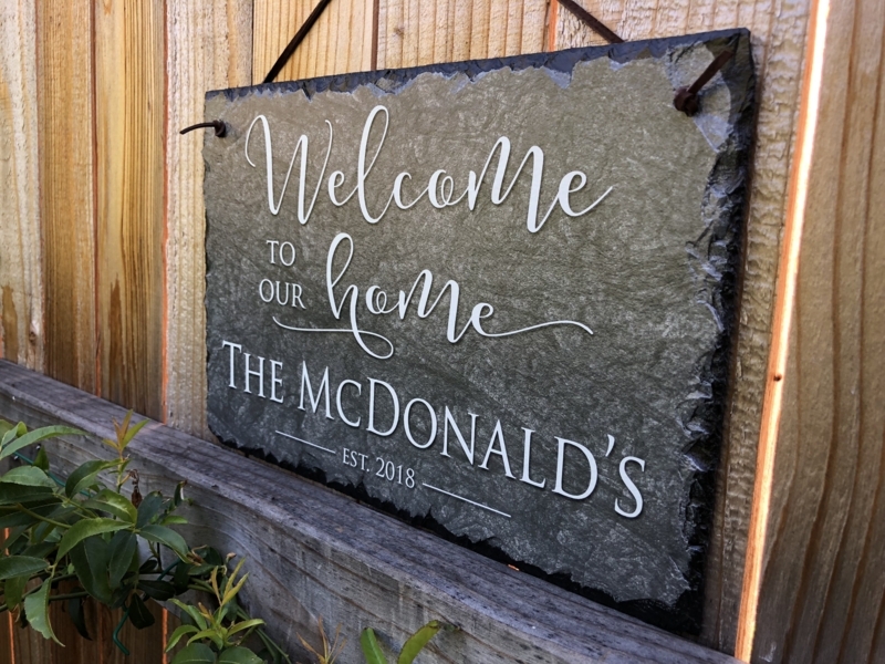 Kaius Weather Resistant Stone Garden Plaque