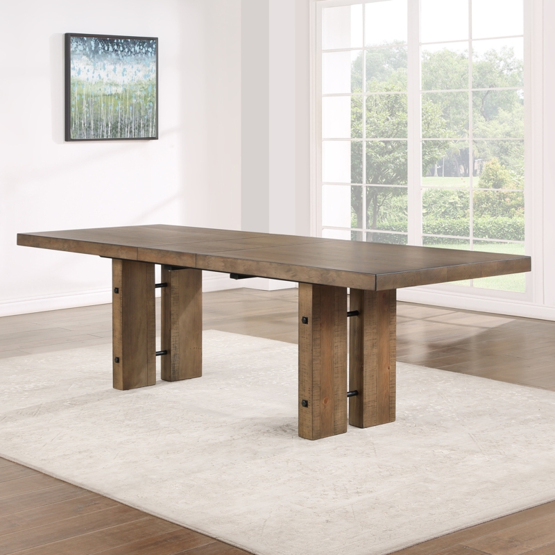 Kali Extendable Double Pedestal Dining Table
