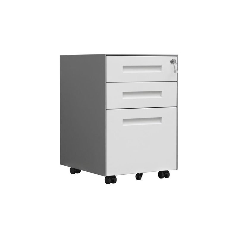 Latini 16.02'' Wide 3 -Drawer Steel File Cabinet