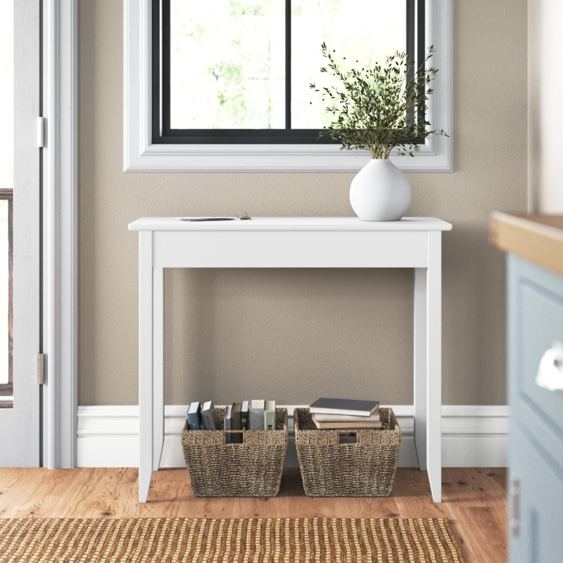 Lauber 36.02'' Solid Wood Console Table