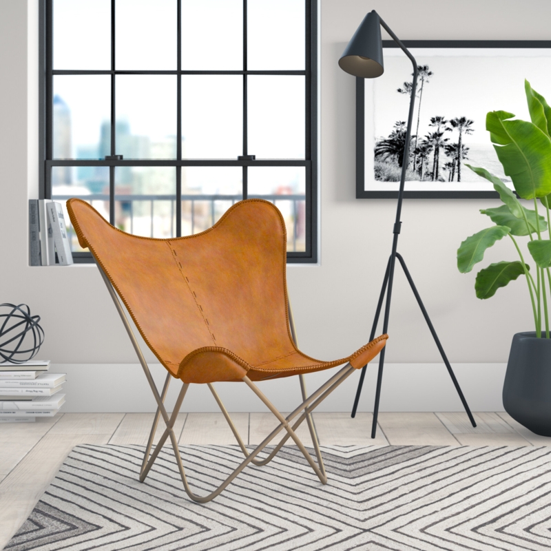 Leather Accent Chair