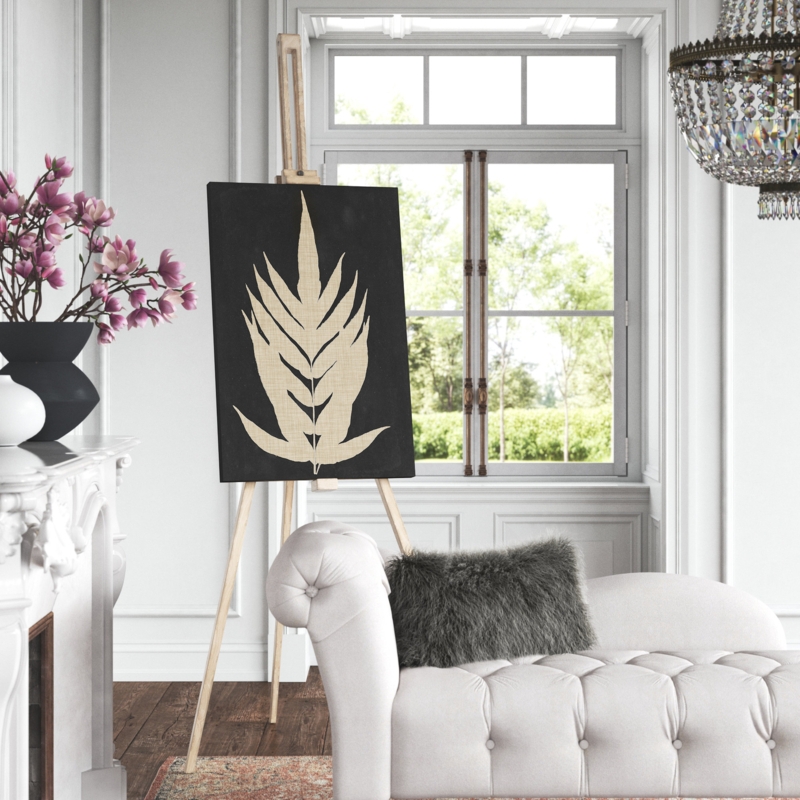 " Linen Fern II " Print on Canvas