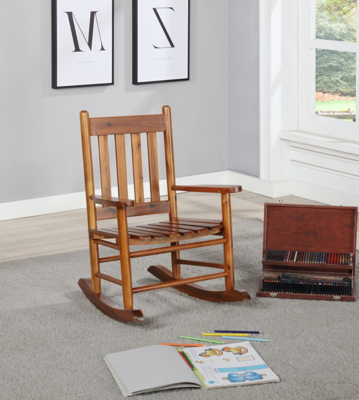Mangassa Solid Wood Rocking Chair