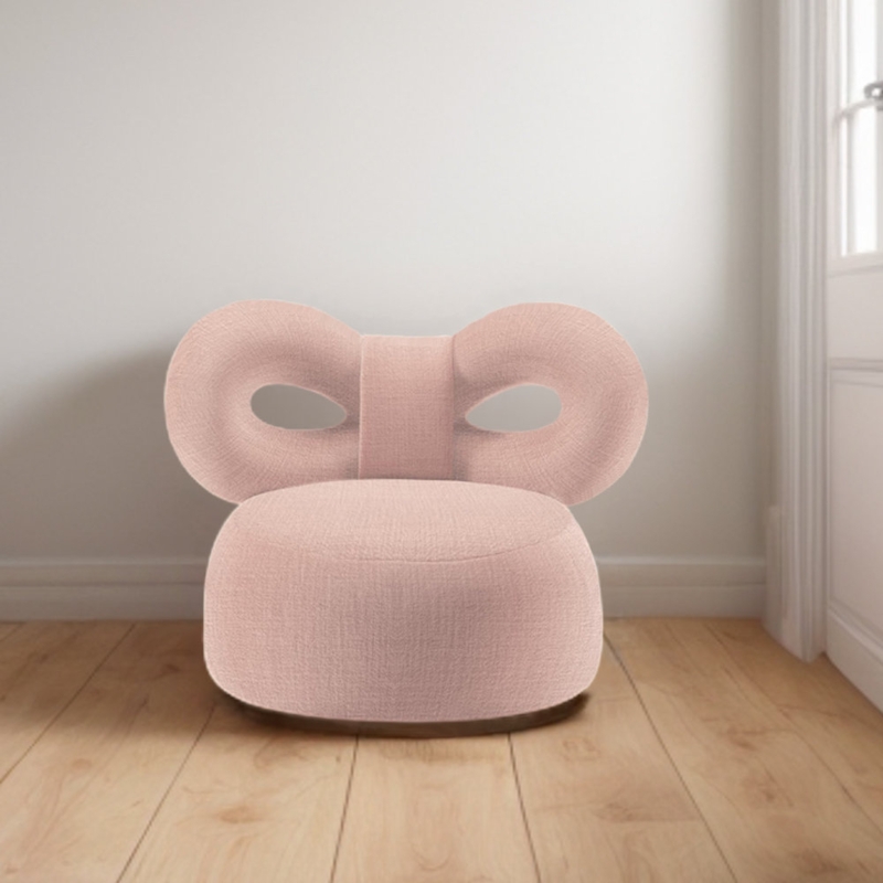 Marchan Velvet Accent Chair