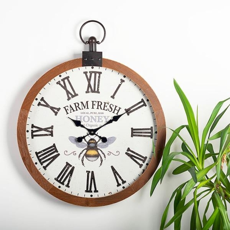 Marlyn Wood Wall Clock