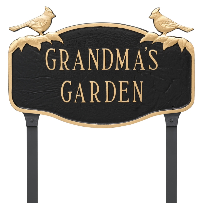 Metal Animals Garden Sign