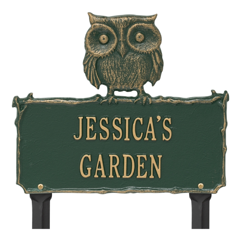 Metal Garden Sign