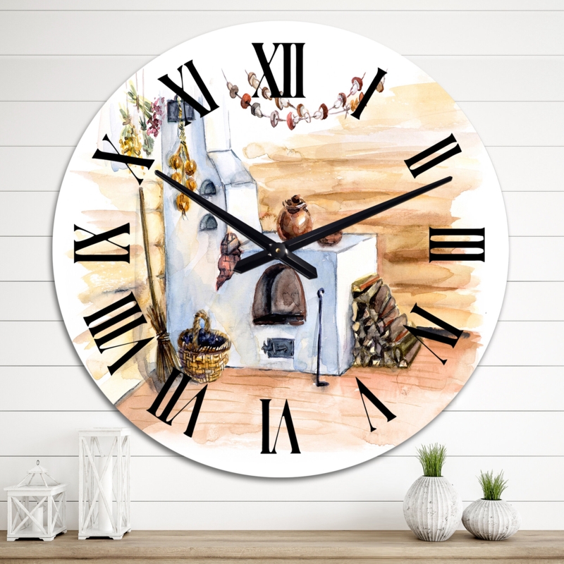Metal Wall Clock