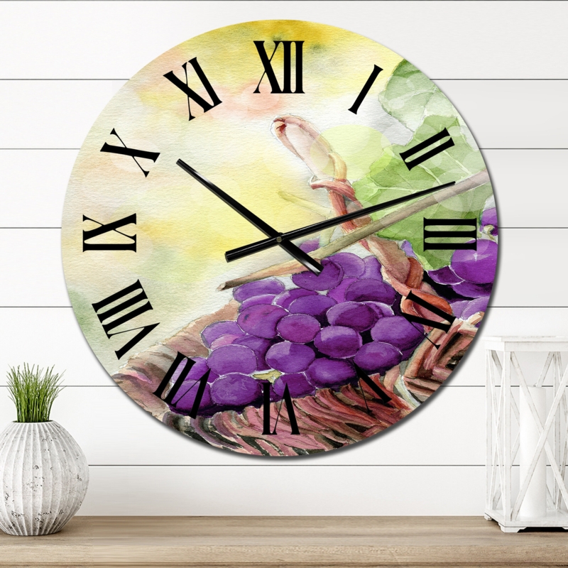 Metal Wall Clock