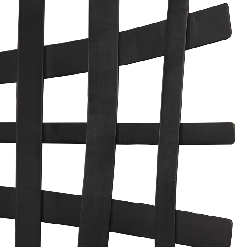 Modern Abstract Wall Decor on Metal