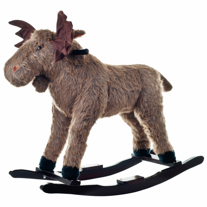 Moose Plush Rocker