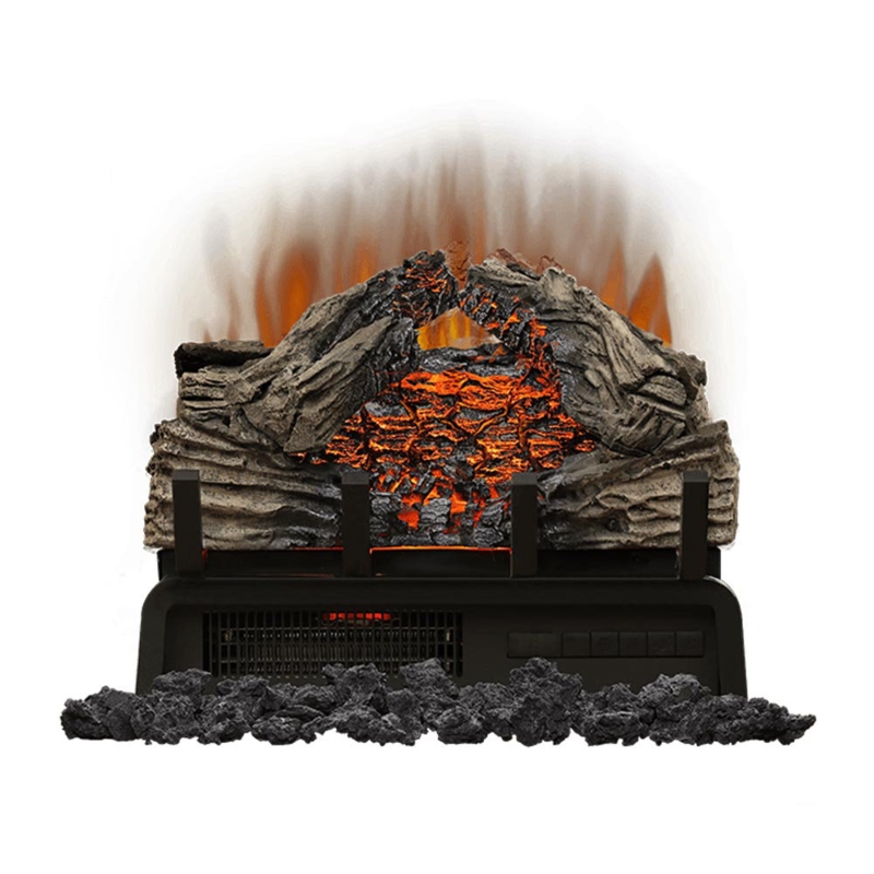 Napoleon Woodland Electric Fireplace Log Set - Multiple Light and Heat levels - 400 SQ. FT.