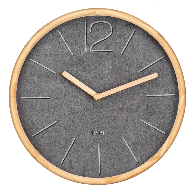 Nilo Solid Wood Wall Clock