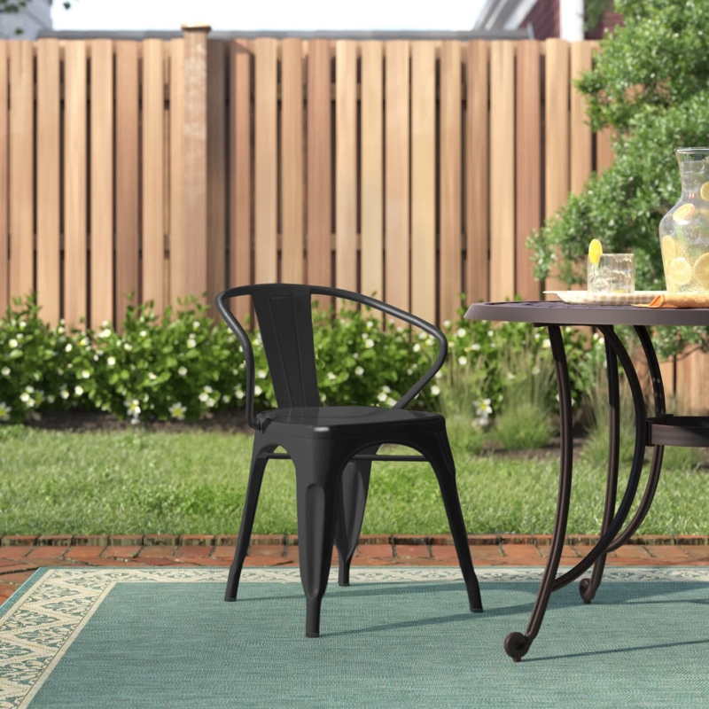 Outdoor Stacking Dining Armchair