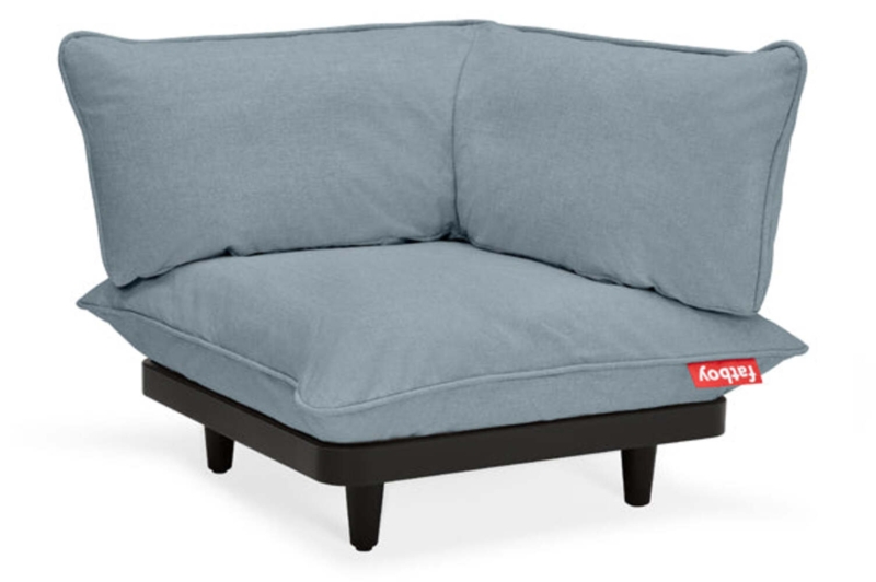 Paletti Outdoor Patio Corner Seat with Cushions
