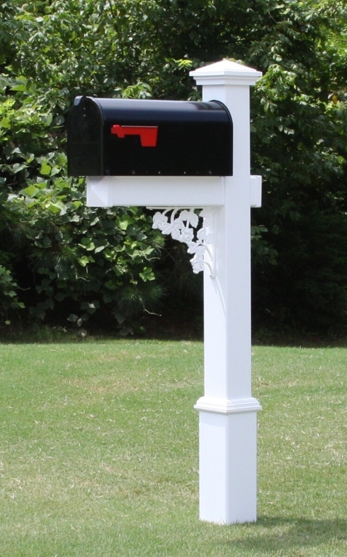 Post Mounted Mailbox