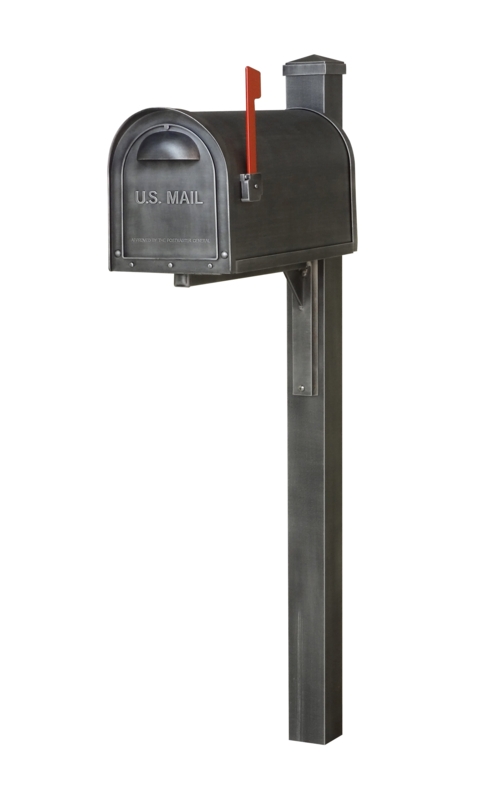 Post Mounted Mailbox